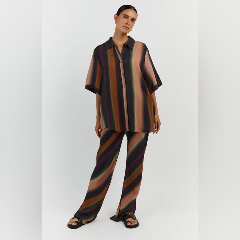 DISSH LULU OMBRE BIAS CUT PANT